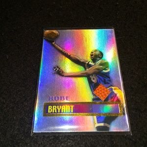 1999 Edge game used ball card kobe bryant